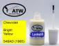 Preview: Chevrolet, Bright Yellow, 548AD (1965): 20ml Lackstift, von ATW Autoteile West.